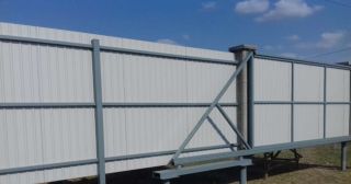 Купить откатные ворота на сваях Пятигорск, цена от 2790 руб.