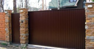 Купить откатные ворота консольные Пятигорск, цена от 2790 руб.