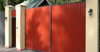 Купить ворота из профнастила Пятигорск, цена от 4082 руб.